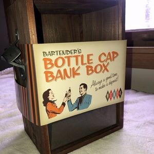 Bottle cap bank box